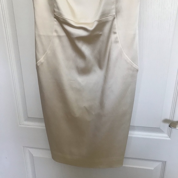 Trina Turk White Sleeveless Beaded Neck Dress 0 - Picture 5 of 8